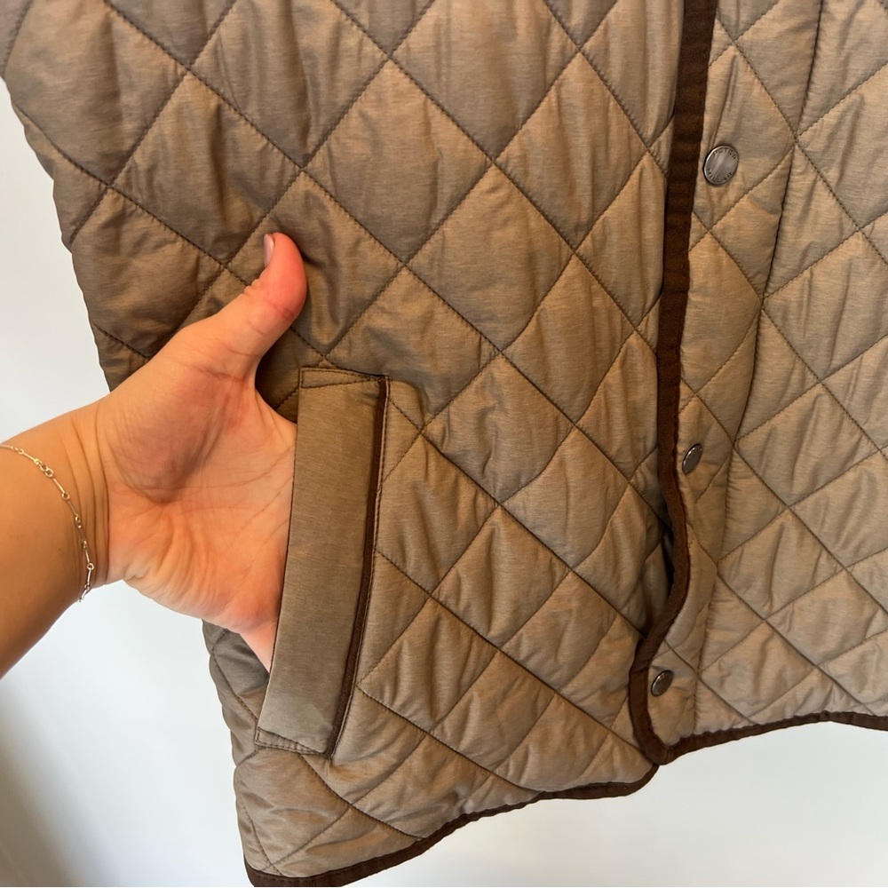 Peter Millar Men's Quilted Jacket - Brown and Tan - Picture 11 of 11